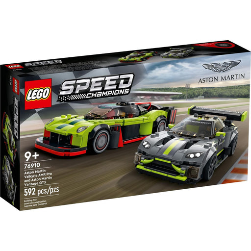  LEGO Speed Champions 76910 Aston Martin Valkyrie AMR Pro és Aston Martin Vantage GT3
