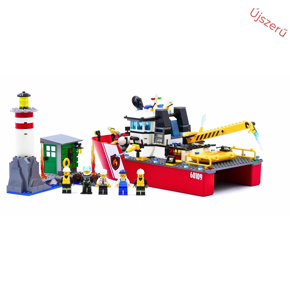 LEGO City 60109 Tűzoltóhajó⎯ HasznaltKocka