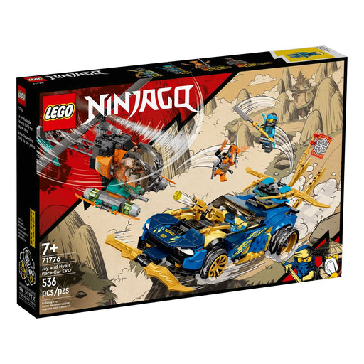 LEGO Ninjago 71776 Jay és Nya EVO versenyautója