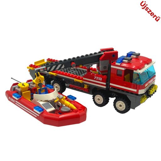LEGO® City 7213 Terepjáró tűzoltóautó és tűzoltócsónak