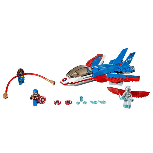 LEGO® Marvel® 76076 Captain America Jet Pursuit